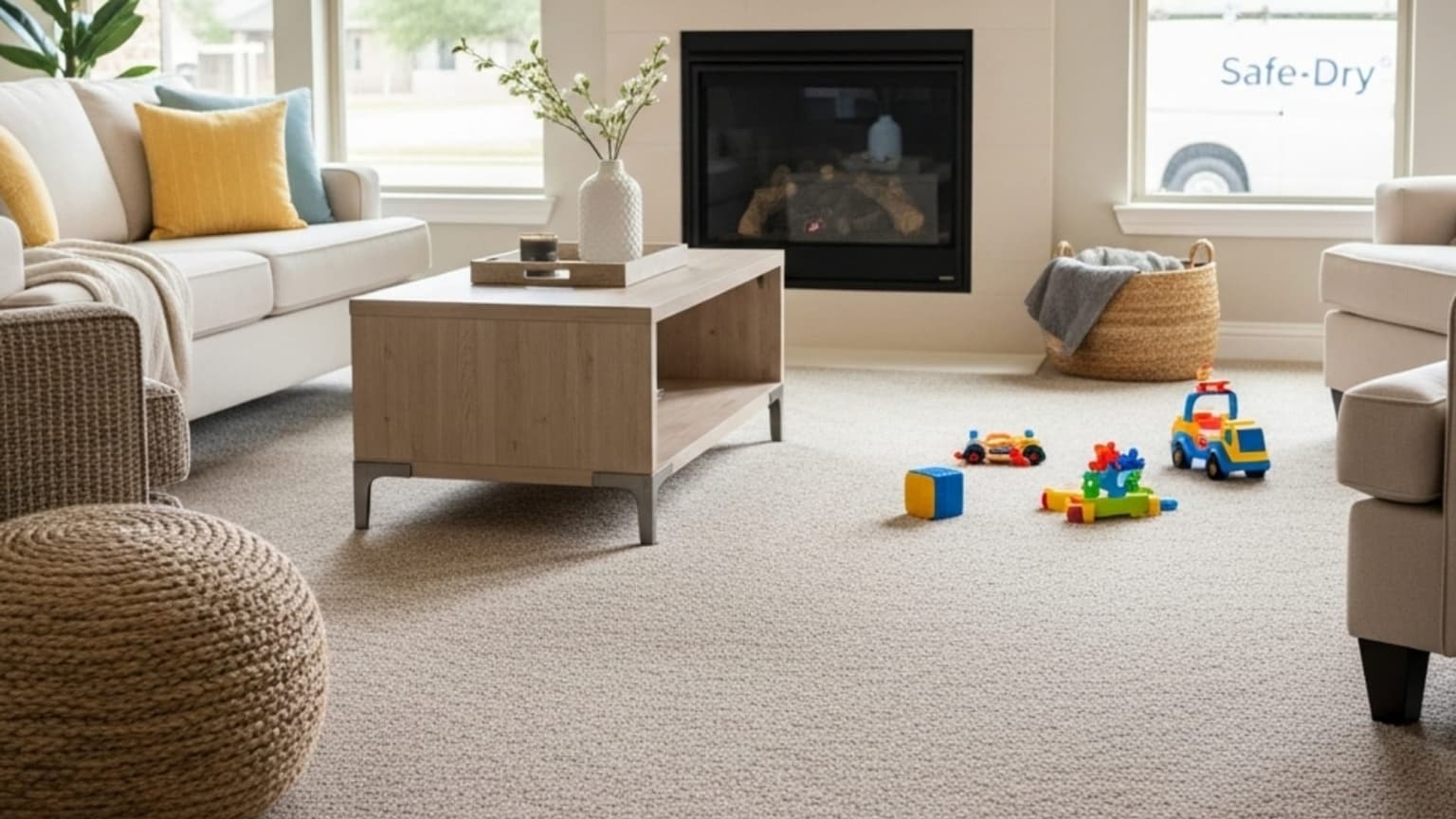 Safe-Dry carpet cleaning service in Sugar Land, TX