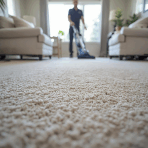 Deep carpet cleaning that helps remove dust and allergens from carpet fibers