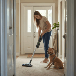 Routine carpet care habits that help reduce allergen buildup in the home